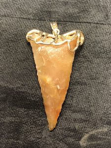 Arrowhead with Custom Cap and Bail